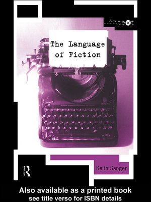 cover image of The Language of Fiction